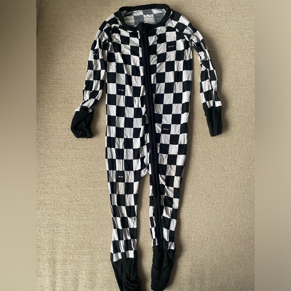 Little Sleepies Cool Checks 6-12 months